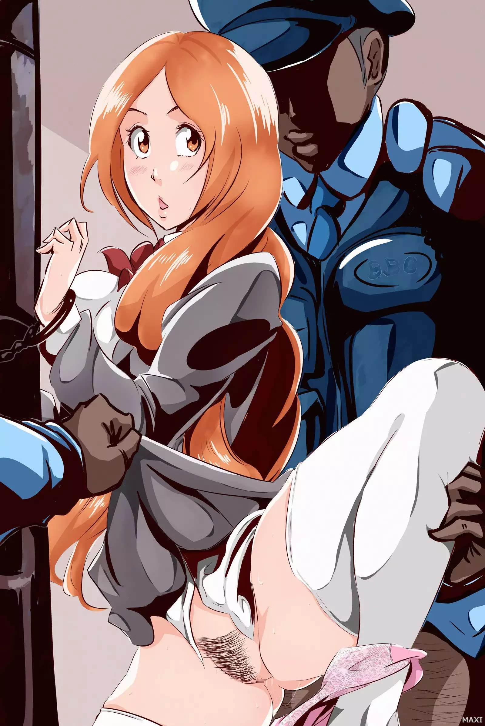 Body check on Orihime !
