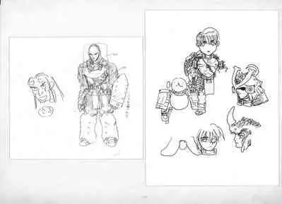 ALICESOFT ORION SCRIBBLES with CROQUIS ULTIMATE EDITION VOL.2 織音計画特別版 ラフ画集