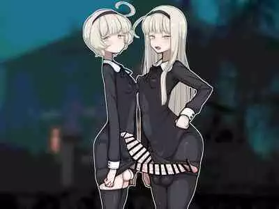 竿姉妹～チンポの生えた双子姉妹が朝っぱらから勃起しまくり射精しまくり～