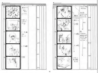 Cream Lemon Storyboard･Synopsis PART1 "Be･My･Baby" ＆ PART5 "Ami･AGAIN"