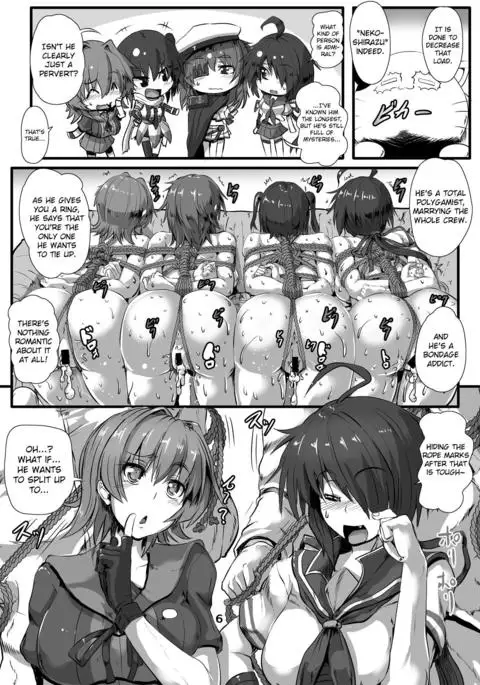 Junyou Kanmusu Ikemesu Shibari