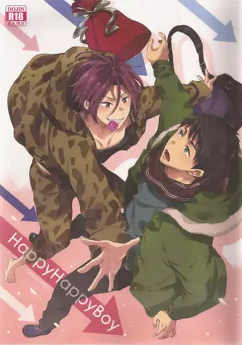 (Renai Jaws 4) [American ? Rock (Kotarou)] Happy Happy Boy (Free!) [English]