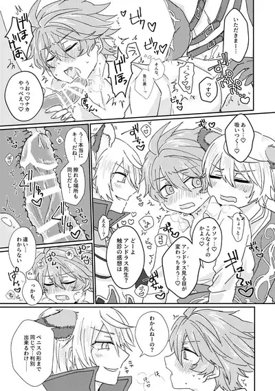 鏡3P本 フラウロス×アンドラスwith悪魔の鏡