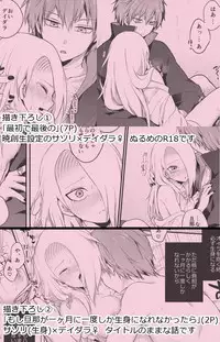 [ 一晩仔猫 ( 七夏ねむ)] サソデイ♀再録本 (NARUTO)sample