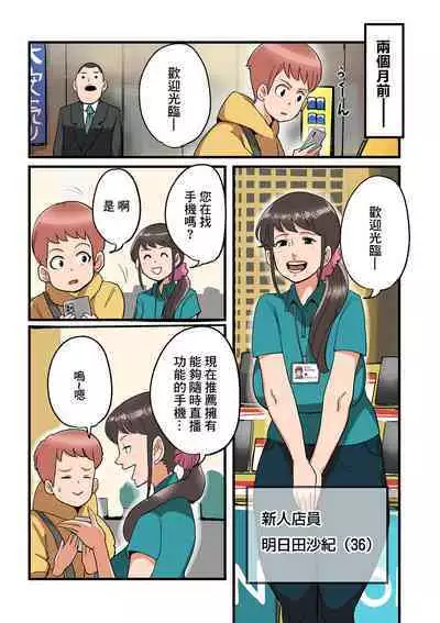 Denkiya de Netorareru Tsuma | 在電器商店被強睡奪走的人妻