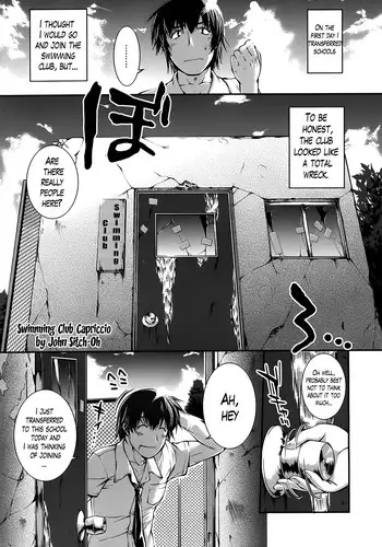 [John Sitch-Oh] Suieibu Capriccio | Swimming Club Capriccio Ch. 1 (Comic Megastore 2011-03) [English] [Lazarus H]
