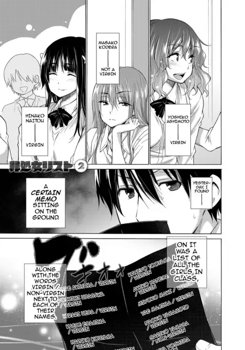 Hishojo List | Non-Virgin List 1-6