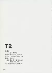 (CR33) [THE FLYERS (Naruse Mamoru)] T2 (With You ~Mitsumete Itai~)