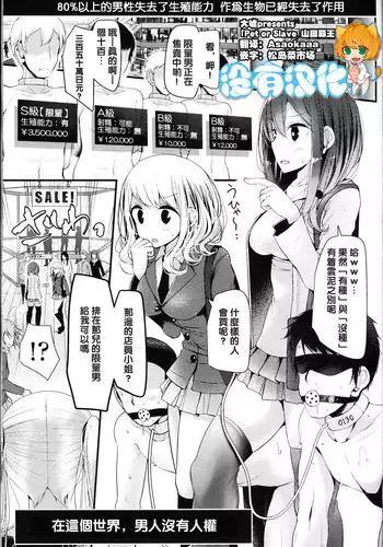 [大嘘] Pet or Slave - Yamada Rafflesia no Baai (Girls forM Vol. 12) [Chinese] [沒有漢化]