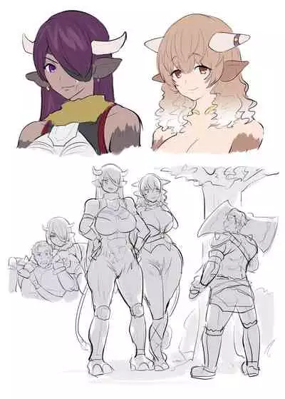 [Amuai Okashi Seisakusho (Hiiragi Popura, Nano)] Monmusu TS Dungeon