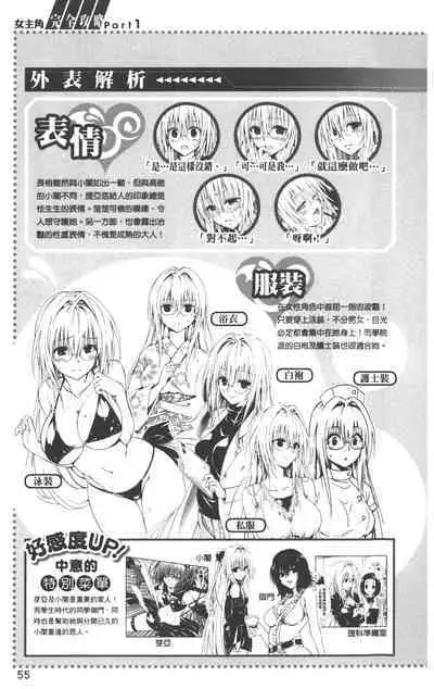 To LOVE-Ru Darkness: Rakuen Keikaku Guide Book Trouble Mania