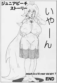 Peach is a 10 year girl? (mario)