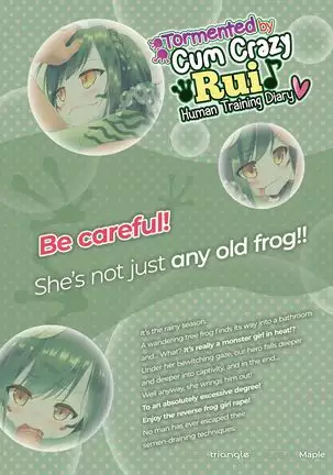 Tormented by Cum Crazy Rui - Human Training Diary