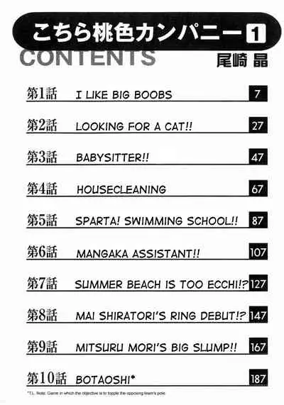 [Ozaki Akira] Kochira Momoiro Company Vol. 1 Ch. 1-8 [English]