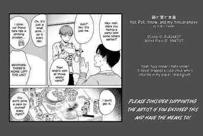 Nabe to Yuki to Honne | Hot Pot, Snow, and my Sincereness