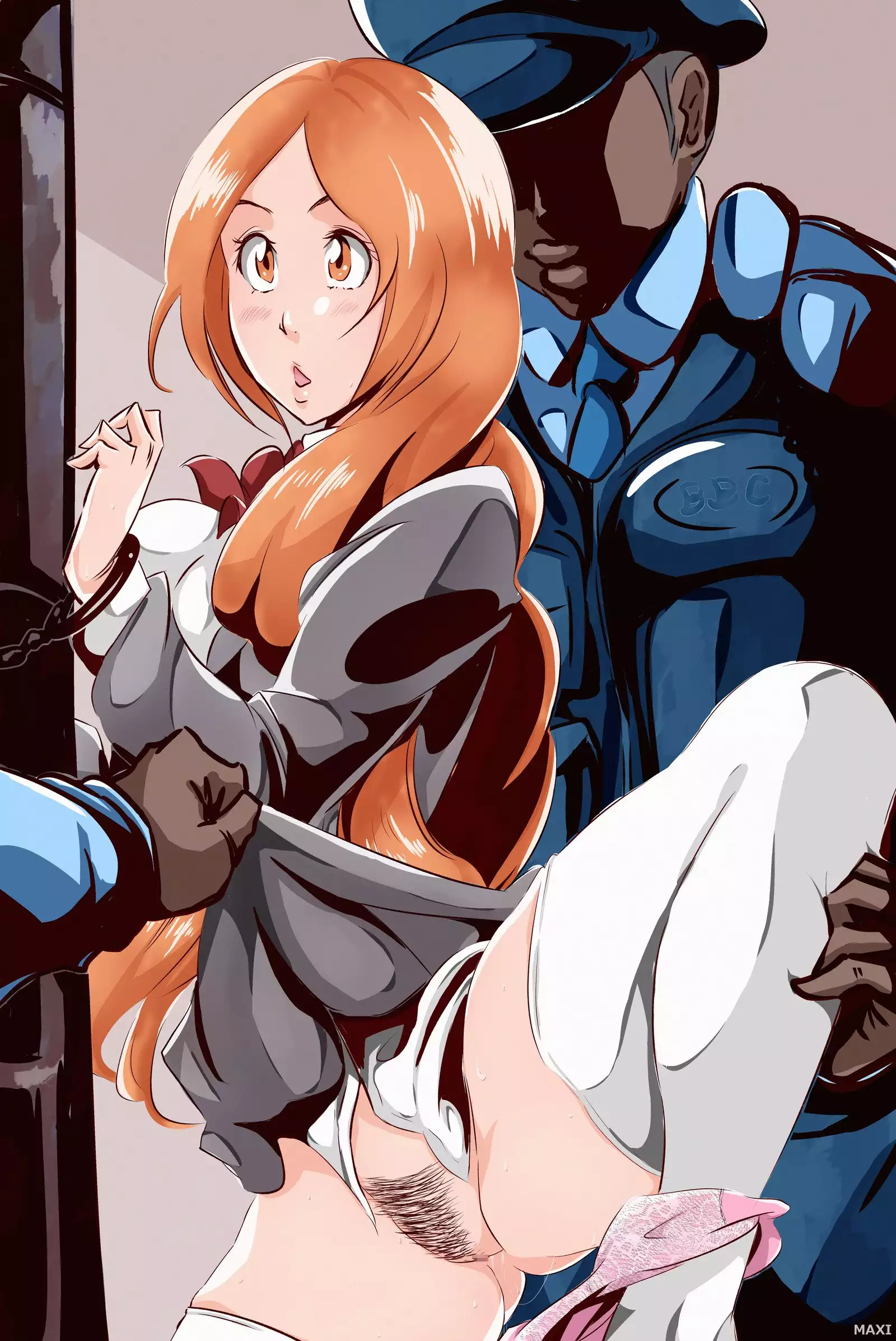 Body check on Orihime !