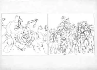 ALICESOFT ORION SCRIBBLES with CROQUIS ULTIMATE EDITION VOL.2 織音計画特別版 ラフ画集