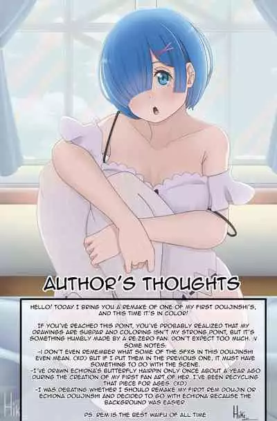 Re: Zero Tea Time Remake