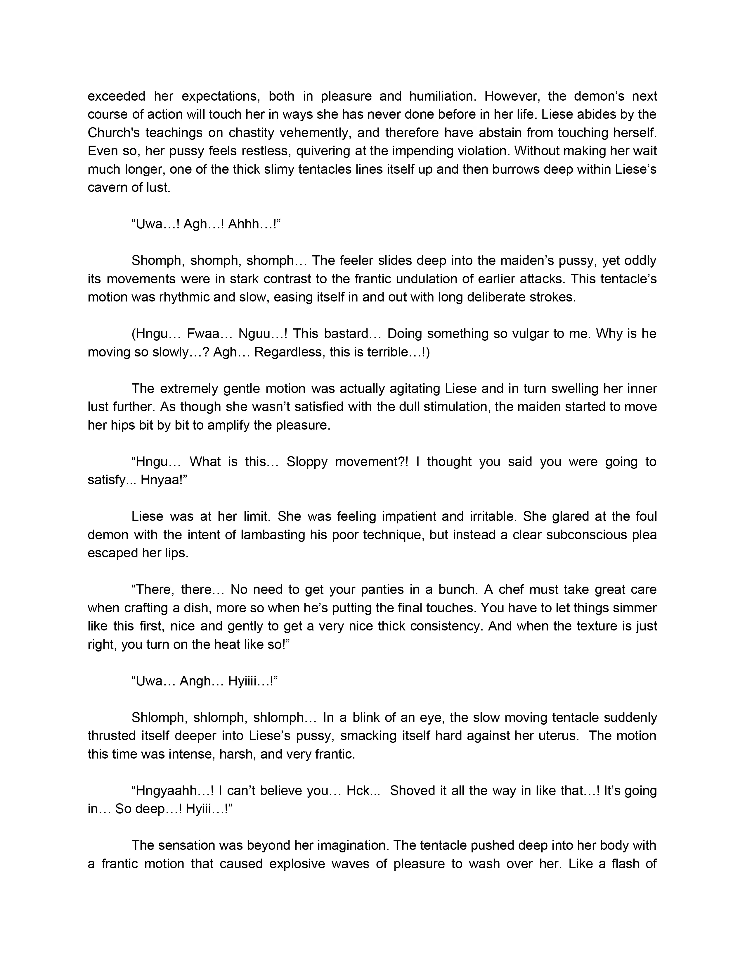 Liese Within the Hellish Slimy Prison: Appetizer Complete