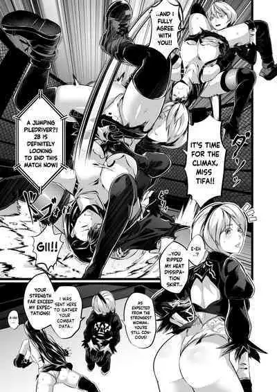 Square off! 2B vs Tifa