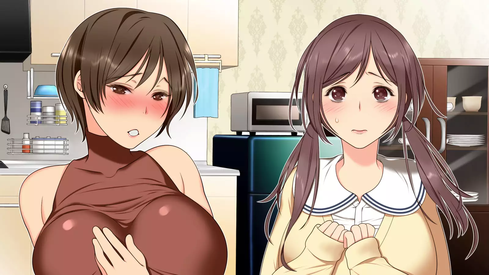 エロい母娘がもう限界ッ!