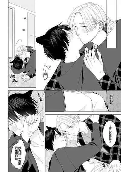 恋爱中的猫咪想被抚摸