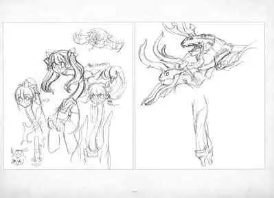 ALICESOFT ORION SCRIBBLES with CROQUIS ULTIMATE EDITION VOL.4 織音計画特別版 ラフ画集