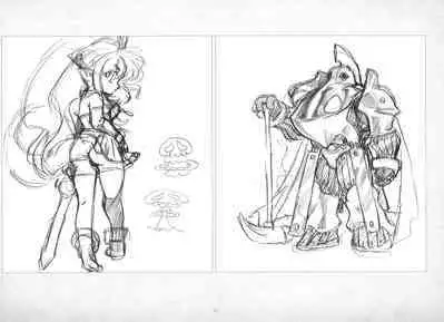 ALICESOFT ORION SCRIBBLES with CROQUIS ULTIMATE EDITION VOL.3 織音計画特別版 ラフ画集